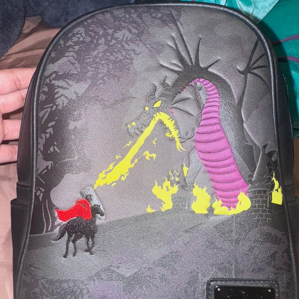 Loungefly Maleficent Dragon mini backpack